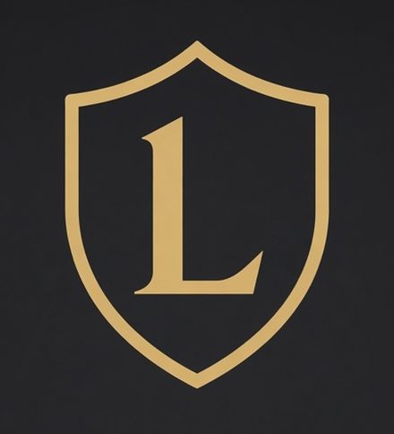 Team Lancaster gold L crest